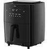 AEG AAF7SB - Friggitrice ad aria calda, 90% in meno di grassi, 10 programmi, 40 - 200 °C, cottura a vapore/disidratazione, 6,9 l/lavabile in lavastoviglie, temperatura e tempo preimpostati/richiesta