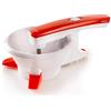 Ariete 261 Passì Passaverdure Elettrico 3 dischi Acciaio Inox adattabile a qualsiasi recipiente 25 Watt Bianco e arancio