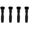 YananAC 4 bobine di accensione in gomma spina per A1 8X A3 8V Golf 7 Beetle 5C Passat B8 Fabia III Octavia 5E Rapid Ibiza 6J Polo 6R UP Citigo Leon 5F Mii 1.0 1.2 1.4 1.6 spina in gomma
