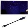 CGEAMDY Luci a LED per Interni Auto, USB Luce Notturna Stella Tetto Auto, Portatile Regolabile Atmosfera per Tetto Automatico Plafoniera, Proiettore per Luce Notturna per Auto, Partito (Blu Violaceo)