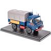 OPO 10 - Veicolo utilitario 1:43 Compatibile con SAVIEM TP 3 MB 39 Flatbed - Sand Cruise Cover 1975 - UTR49