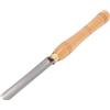 QANYEGN Scalpello Per Tornio Per Legno, Sgorbia Per Sgrossatura, Utensile Per Tornitura del Legno, Utensile Per Tornitura con Lama Ad Arco Interno Centrale HHS E Impugnatura da Spiaggia