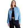 Calvin Klein Jeans LW QUILTED BOMBER J20J222587, Donna, Verde (Dusty Olive), L