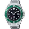 Casio Orologio Analogico al Quarzo Uomo con Cinturino in Acciaio Inossidabile MDV-106DD-1A3VCF