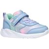 Geox B SPRINTYE Girl D, Scarpe da Ginnastica Bimba 0-24, Sky/Multicolor, 21 EU