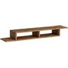 LBSIGN Mobile Porta TV Sospeso 120 Cm Design Moderno Muson Effetto Legno