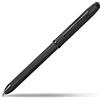 Cross Tech3+ - Penna multifunzione con incisione, finitura placcata oro PVD nero spazzolato.