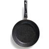 Stoneline Padella antiaderente diametro 28cm con manico removibile