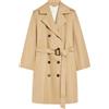 Weekend Max Mara Trench doppiopetto in gabardina antigoccia