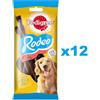 PEDIGREE Rodeo 12x122g Snack con manzo per cani
