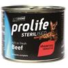 Prolife Cat Sterilized Grain Free Sensitive Adult Manzo e Patate Umido per Gatti Lattina da 200 g