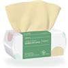 PoeticEHome Asciugamani Viso Monouso in Bambù 100 Pezzi - Salviette Struccanti Ultra Morbide e Biodegradabili per Pelli Sensibili