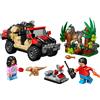 LEGO Fuga dal Raptor sul fuoristrada