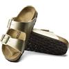 Birkenstock Sandali Arizona Birko Flor Gold Donna Calzata Stretta