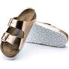 Birkenstock Sandali Arizona SFB Metallic Copper Donna Calzata stretta