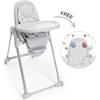 Chicco Seggiolone Polly Armonia con Barra Giochi in Omaggio - Steel