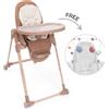 Chicco Seggiolone Polly Armonia con Barra Giochi in Omaggio - Terracotta