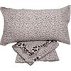 GX GARGIX COMPLETO LENZUOLA FLANELLA MORBIDA LETTO MATRIMONIALE 1 PIAZZA E MEZZA SINGOLO (LTS-2, SINGOLO)