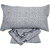 GX GARGIX COMPLETO LENZUOLA FLANELLA MORBIDA LETTO MATRIMONIALE 1 PIAZZA E MEZZA SINGOLO (LTS-3, SINGOLO)