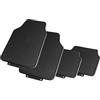 +PWR Car PartsSet di tappetini in gomma Sorrento per auto universali. 100% PVC riciclato, dimensioni 68x45 cm / 48x38 cm. Antiscivolo. Proteggono il pavimento originale.