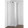 Grandform/Kinedo Box Doccia FastPlus Semicircolare 90x90