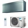 DAIKIN Condizionatore Daikin Stylish Silver 9000 BTU monosplit Wi-Fi A+++ FTXA25BS + RXA25A [09181000]