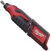Milwaukee C12RT-0 - Utensile rotativo multifunzione compatto M12, accessori rotanti abbinabili (non inclusi), funzionamento a batteria (batteria e caricabatteria non inclusi), 12 V