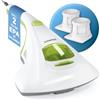 CLEANmaxx aspirapolvere antiacaro + 2 filtri EPA | luce UV-C | aspirapolvere manuale per materassi, pulitore antiacaro per materassi per soggetti allergici
