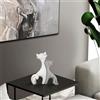 BONGELLI PREZIOSI Coppia Gattini 29x24cm Grigio Marmorino