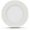 V-TAC PRO Mini Pannello LED 18W Chip Samsung Montaggio ad Incasso Rotondo 4000K - SKU 719 VT-618RD