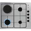 Electrolux Piano Cottura 4 Fuochi a Gas + Elettrico (3+1) da Incasso Larghezza 60 cm colore Inox - EGL 62821 OX Flex