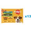 PEDIGREE Scelta di gusti con verdure in salsa 52x100g cibo umido per cani bocconcini con pollo e con manzo e fegato
