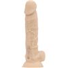 Real Fantasy Conrad - vibratore a ventosa - 20 cm (naturale)