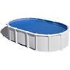 Gre Piscina fuori terra ovale gre haiti in acciaio colore bianco 610x375x132 - cod. kitprov6188