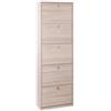 Sarmog Scarpiera olmo con 5 ante, 63x29x190 cm
