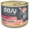 Oasy Umido Cane GRAIN FREE ADULT SMALL/MINI TACCHINO Lattina 200 gr