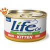 Life Cat Natural Kitten Manzo - Lattina da 85 gr