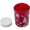 Bicchiere in cristallo con candela Kirsten personalizzate o neutre