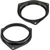 tomzz Audio 2855-001 Staffe di adattamento degli anelli degli altoparlanti compatibili con gli altoparlanti DIN da 165 mm di Toyota Corolla MR2 Avensis Prius RAV4 Auris