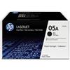HP 2 TONER CARTRIDGE H.PACKARD CE505D N.05A BLACK 4.6k