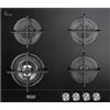 De Longhi piano cottura gas Nsl 460ncm nero