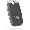 Tile Pro (2022) Bluetooth Trova oggetti, 1 Pezzo, Portata di rilevamento 120 m, compatibile con Alexa e Google Smart Home, iOS e Android, Trova chiavi, telecomandi e altro, Grigio
