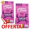 Edgard Cooper Dog Adult con Cervo e Anatra - Offerta [PREZZO A CONFEZIONE] Quantità Minima 2, Sacco Da 7 Kg