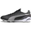PUMA Scarpe da calcio KING ULTIMATE FG/AG, Scarpe, Nero/Bianco/Cool Dark Grigio, 39