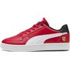 PUMA Sneaker Scuderia Ferrari HP Caven 2.0, Scarpe, Rosso Corsa/Bianco, 40.5