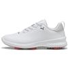 PUMA Scarpe da golf IGNITE Blaze 2 da donna, Scarpe, Bianco/Peach Frost, 35.5