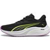 PUMA Scarpe da running Electrify NITRO™ 4 da donna, Scarpe, Nero/Giallo Alert, 35.5