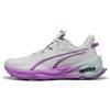 PUMA Scarpe da trail running Fast-Trac NITRO™ 3 da donna, Scarpe, Feather Grigio/Pure Magenta/Modern Mint, 35.5