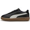 PUMA Sneakers PUMA Club Klassika da donna, Scarpe, Nero/Bianco/Oro, 35.5