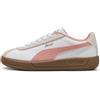 PUMA Sneakers PUMA Club Klassika da donna, Scarpe, Bianco/Rosa Fruit/Vapor Grigio, 35.5